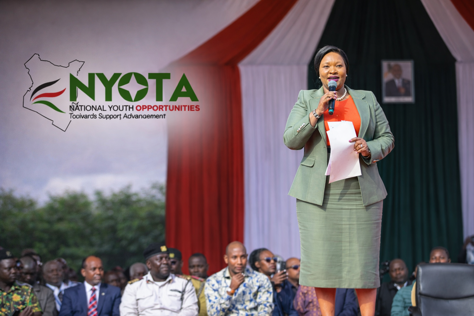 Representation of the NYOTA Business Support Programme rollout highlighting Kenya’s coordinated approach to youth enterprise development.