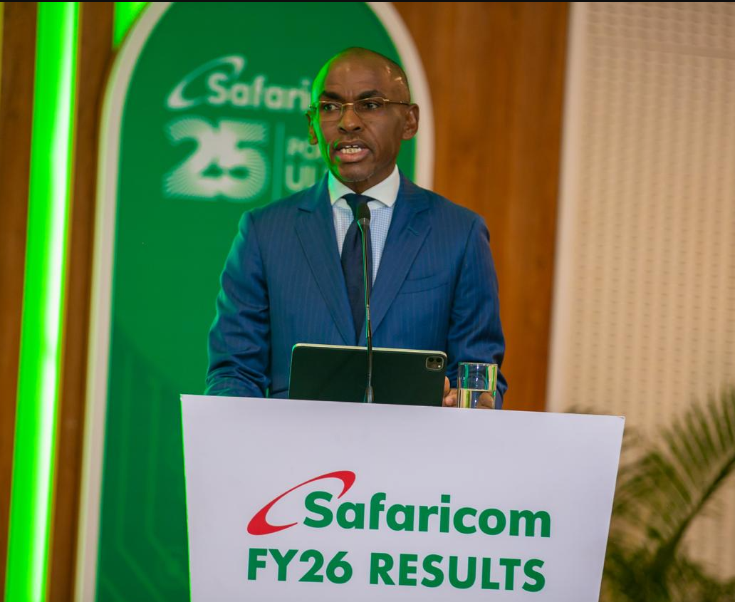Safaricom posted a record of Ksh100 billion net income and its highest-ever dividend in FY2026 results