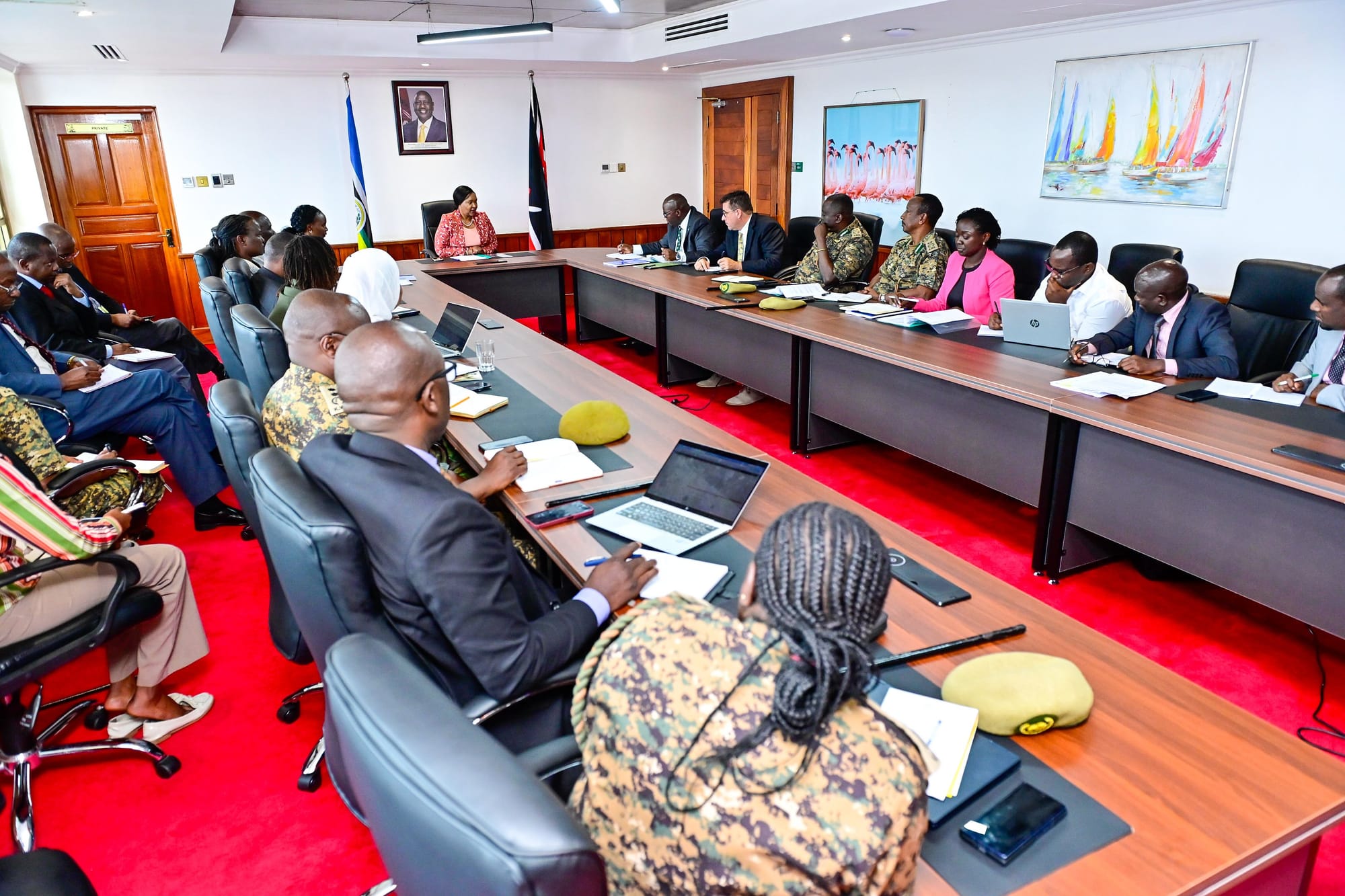 Tourism and wildlife officials discuss solutions to human wildlife conflict and improved compensation mechanisms in Kenya.