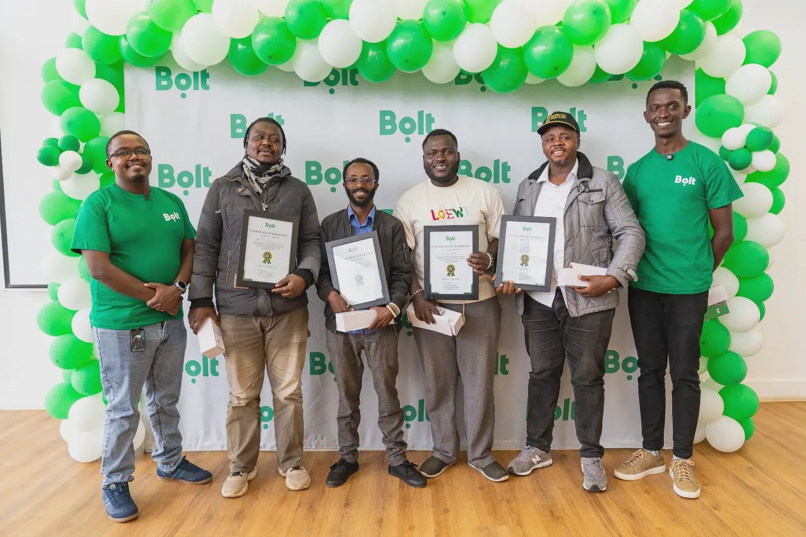 Bolt Rewards Top Nairobi and Mombasa Drivers During Customer Service Week