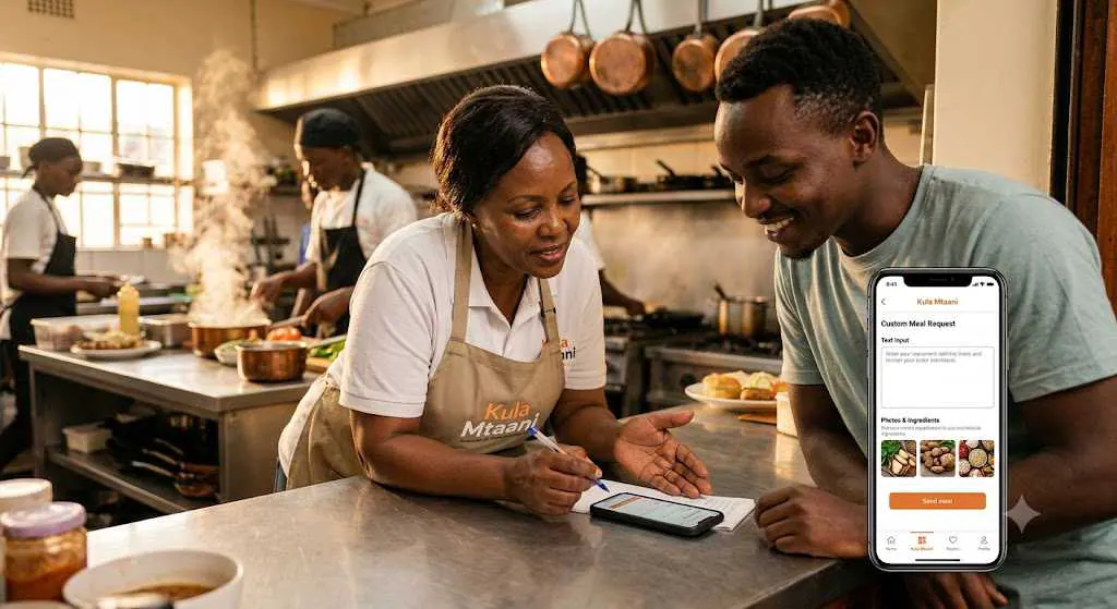 Brian Otieno Launches KulaMtaani Platform, Engages Over 70 Kenyan Food Businesses