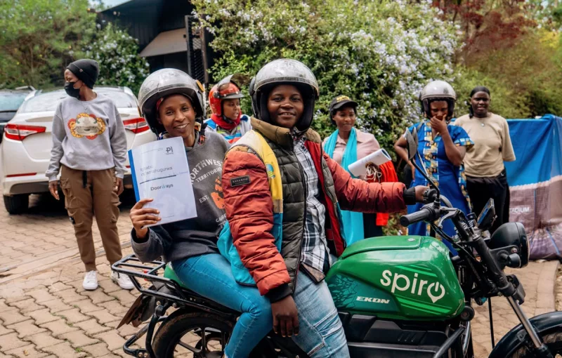 Spiro, ESP launch women’s electric boda boda programme set to expand to Kenya