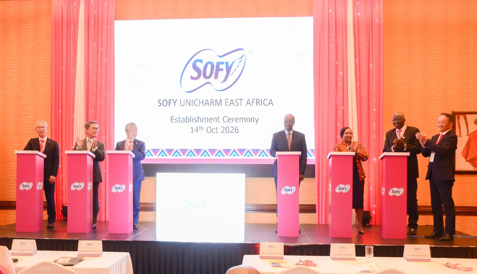 Unicharm, Toyota Tsusho and CFAO Launch KSh2 Billion Sanitary Pad Venture in Kenya