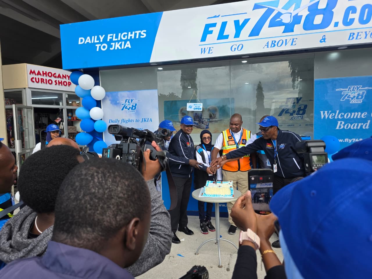 Fly 748.com Return Lifts Off as Maiden Flight Reconnects Kenya's Coast